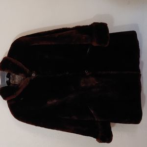Beau Mouton Original Women's Size Medium Vintage Lamb Fur Coat